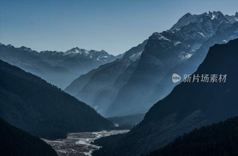 壮丽山川山峦山岳自然风光山河山丘山峰