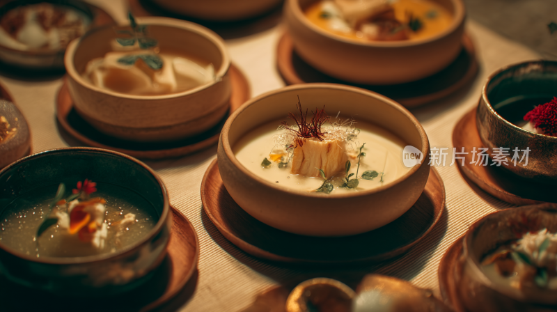 精致多样的餐厅美食