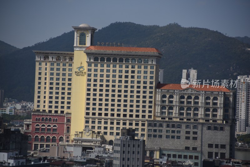 索菲特酒店建筑外观全景