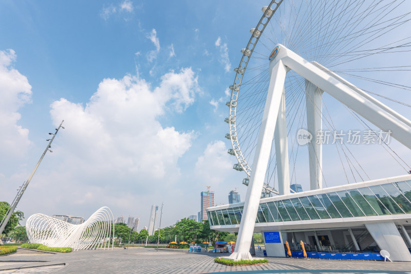 深圳华侨城欢乐港湾湾区之光摩天轮