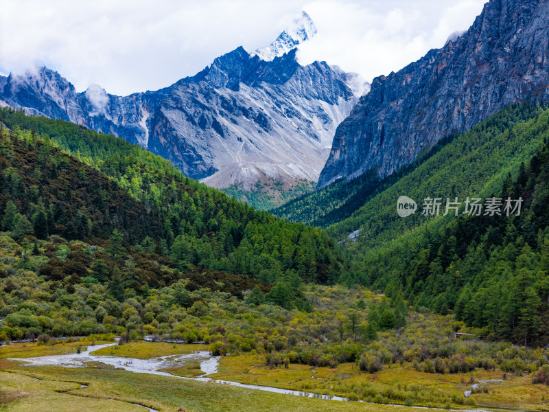 四川稻城亚丁风景