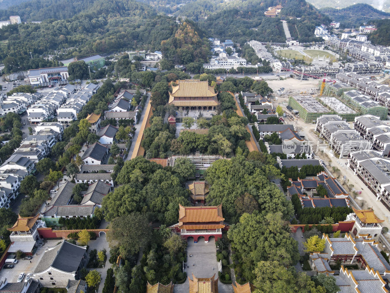 湖南南岳衡山5A景区航拍摄影图