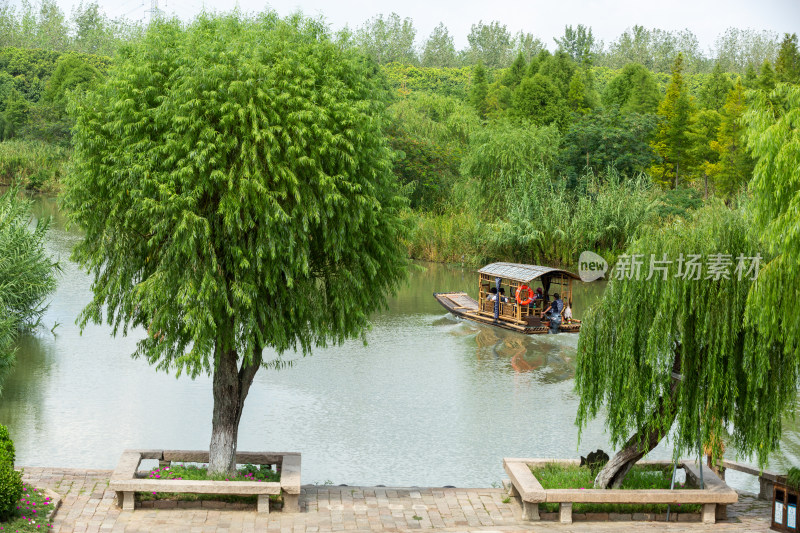 常熟沙家浜风景区风光