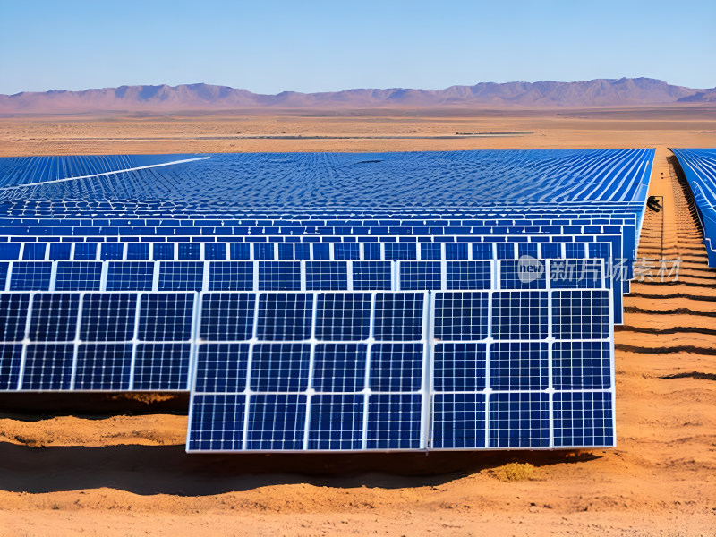 太阳能光伏发电光伏板能源设施