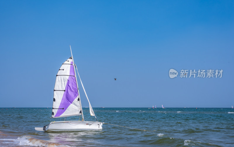 秦皇岛北戴河海滨边海滩