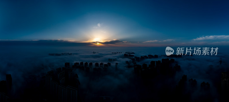 平流雾全景