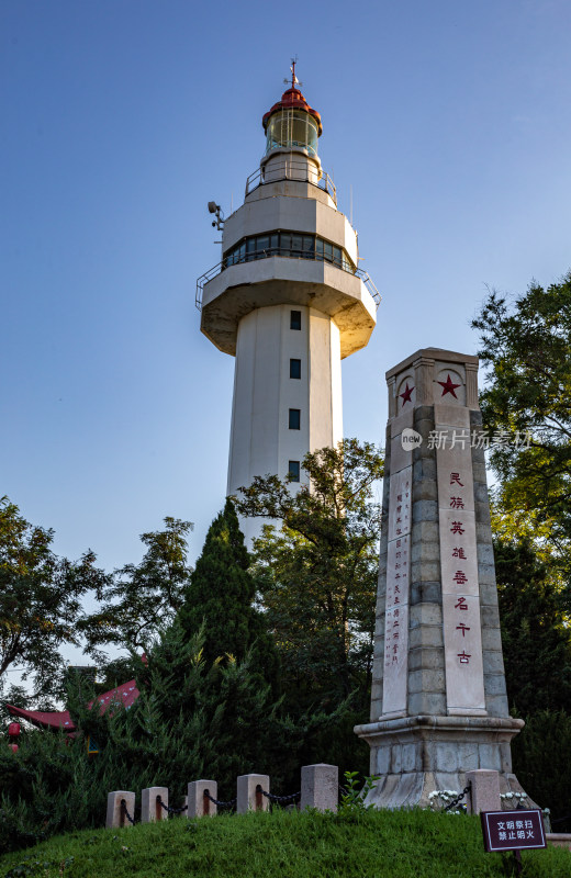 山东烟台烟台山景点景观