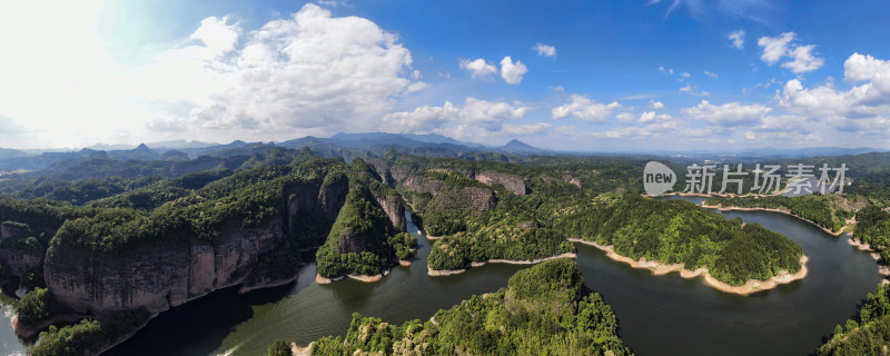 福建泰宁大金湖全景图