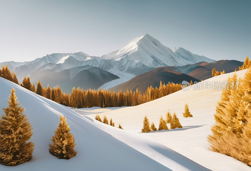 雪山山脉