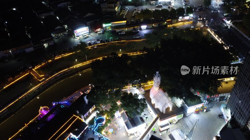 广东东莞：清溪圩夜景