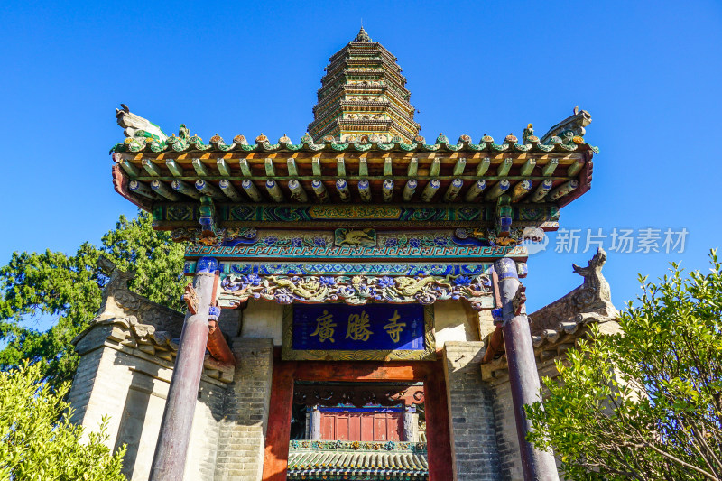 山西临汾市洪洞县广胜寺上寺