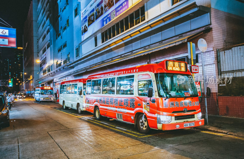 香港城市夜景风光