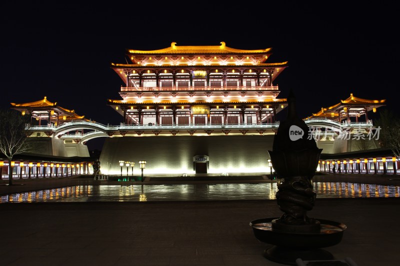 西安大唐芙蓉园夜景