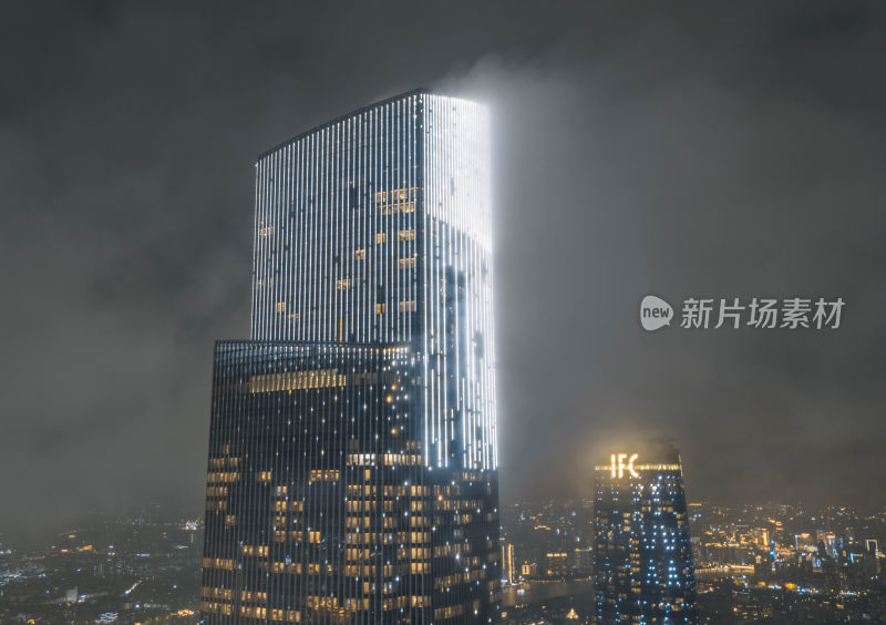 黑金系广州CBD夜景