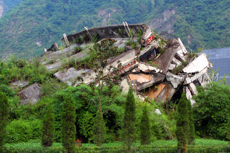 建筑遗址地震灾难