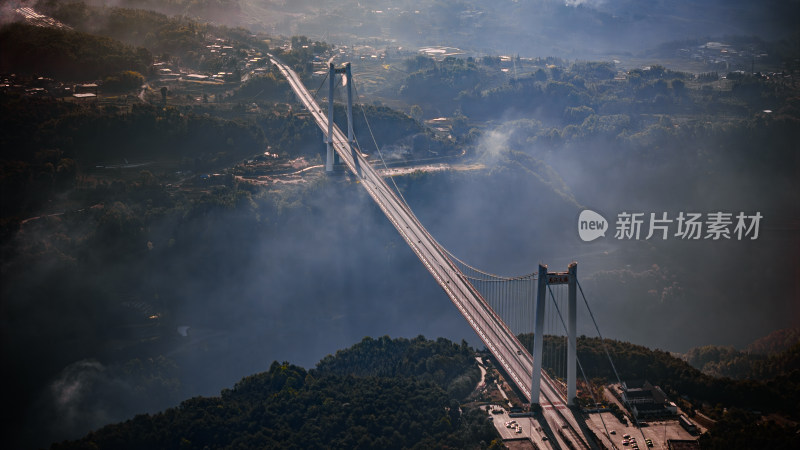 超级工程龙江大桥全景