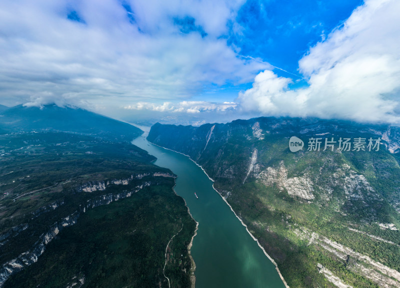 长江三峡巫峡风光