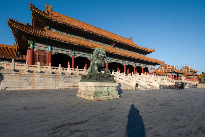 北京故宫大景 故宫 宫殿