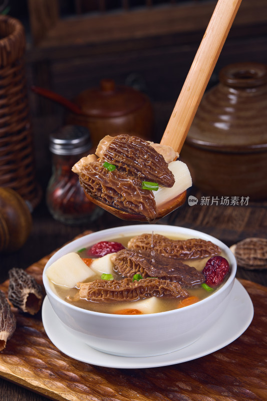 羊肚菌干 野生菌 干羊肚菌 干货 松茸菌