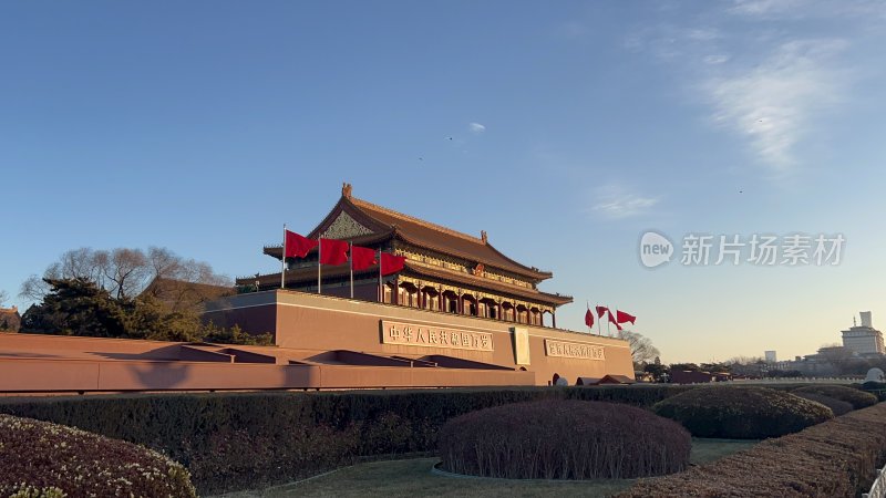 北京天安门城楼全景