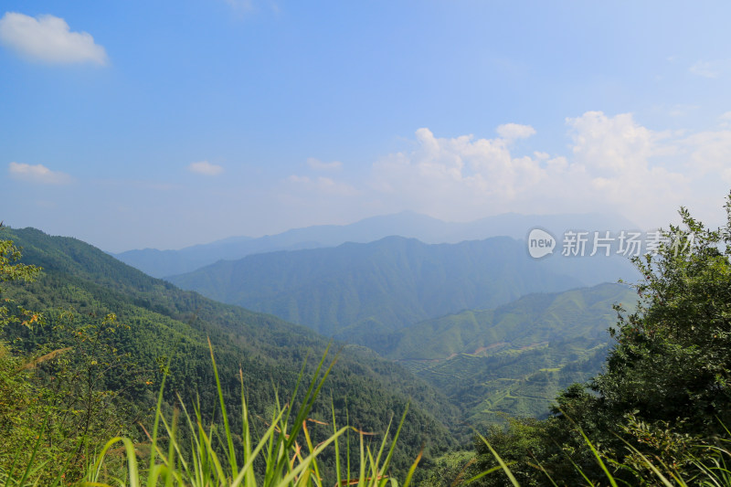 山脉 山峰 山坡 安徽