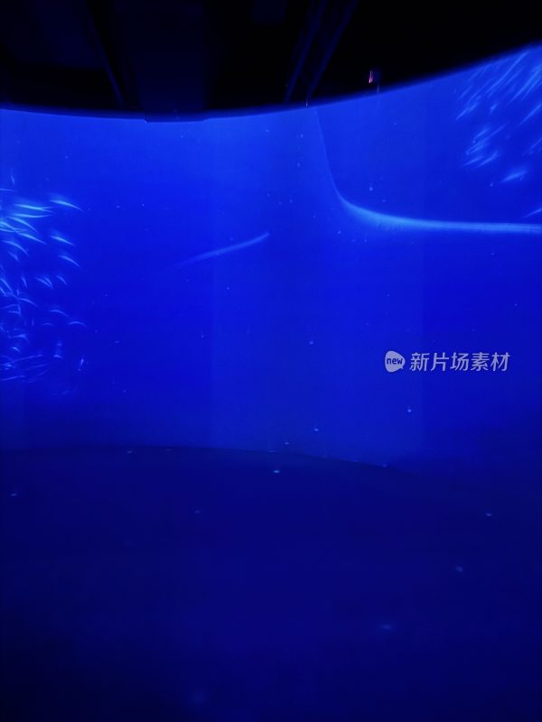 蓝色抽象光影空间背景