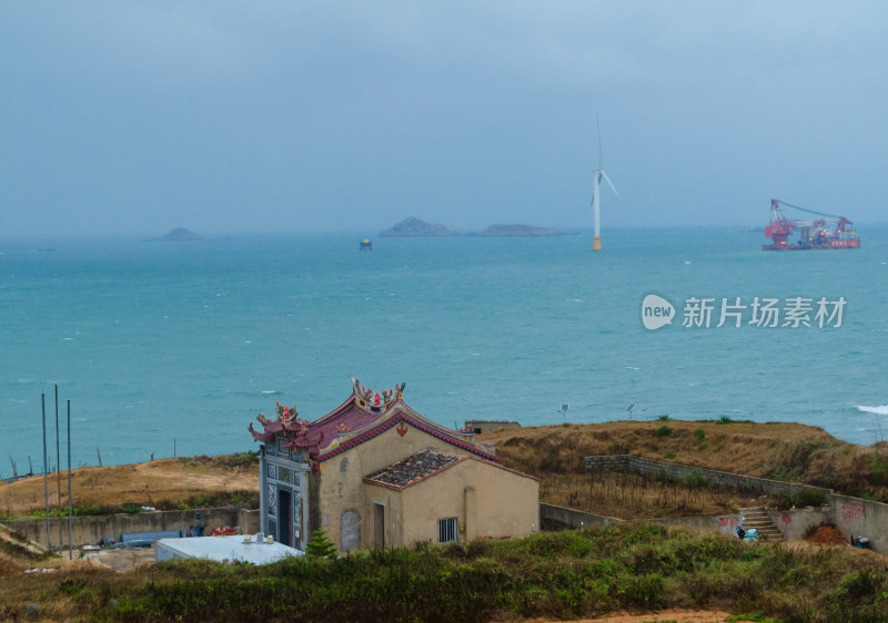 福建福州平潭岛上风景