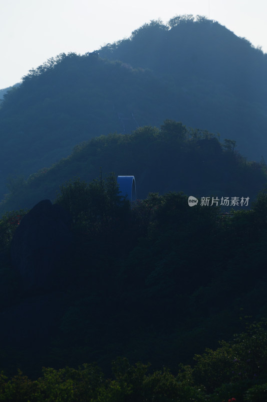 长沙市浏阳大围山杜鹃花海风光