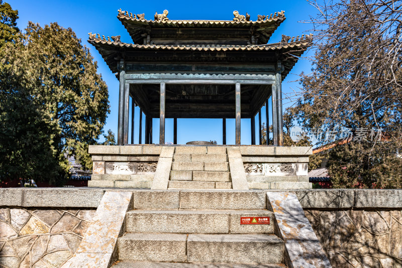 山东泰安岱庙景观岱庙看泰山