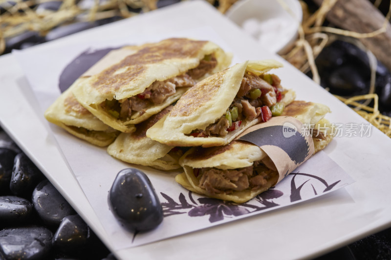 河间驴肉火烧（驴肉口袋饼）