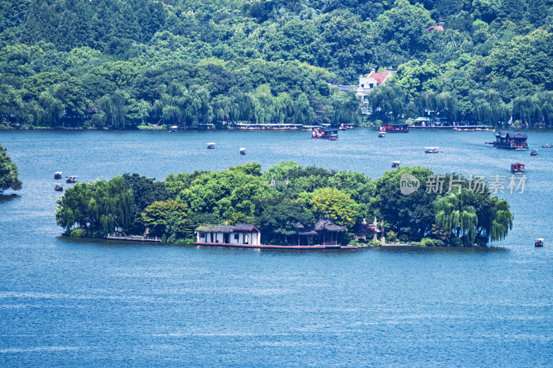 浙江省杭州市西湖的湖心亭