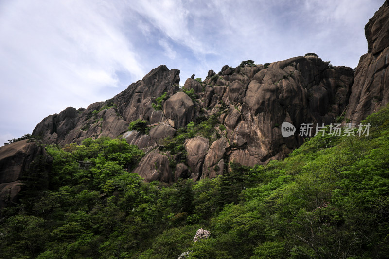 黄山登高自然风光