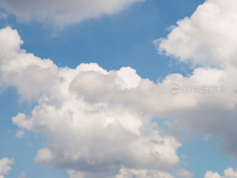 天空蓝天白云云朵高清背景壁纸素材