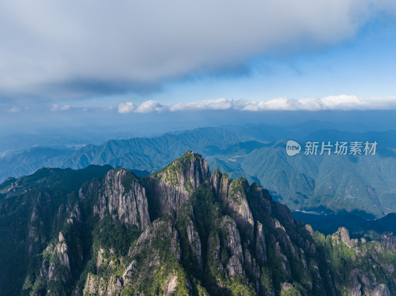 江西上饶5A级风景区三清山,道教名山,水墨画