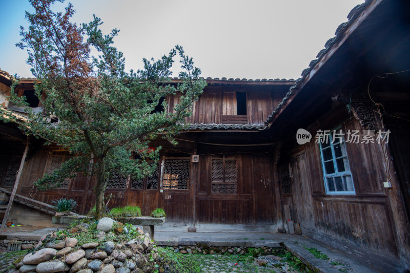 明清时期的浙江农村民居古宅房子