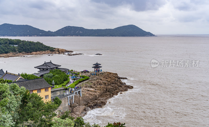 浙江普陀山不肯去观音院