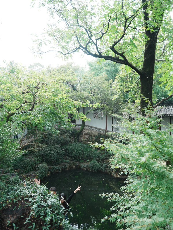 苏州沧浪亭自然景观