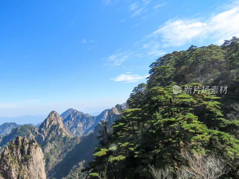 中国安徽黄山旅游风光