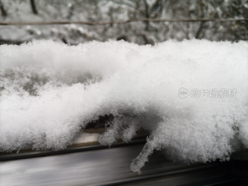 雪花特写