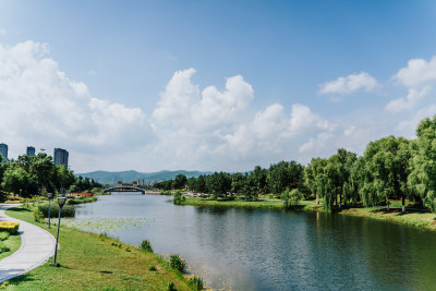 鸡西穆棱河公园