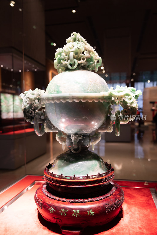 中国工艺美术馆大国匠作展厅玉石雕塑