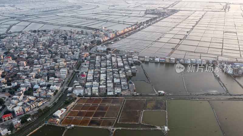 福建漳浦盐场风光