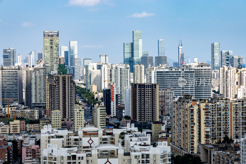 深圳粤海街道建筑群