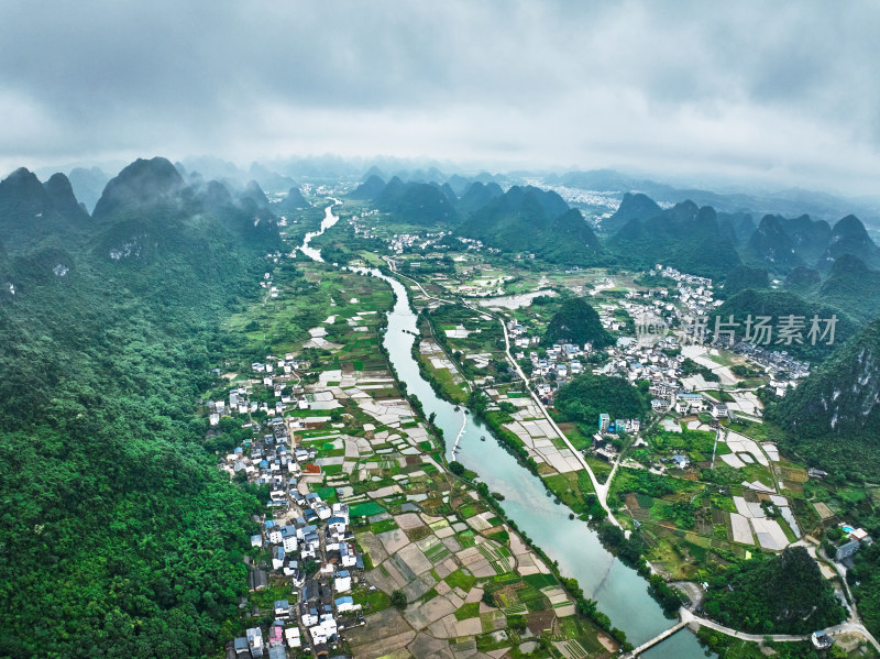 桂林遇龙河风光美景