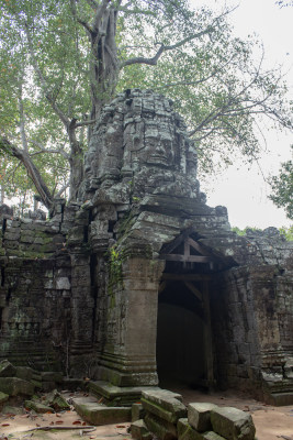 柬埔寨暹粒大吴哥的圣剑寺