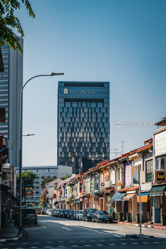 新加坡街景 唐人街 珍珠坊