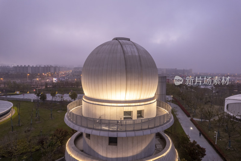 航拍上海天文馆