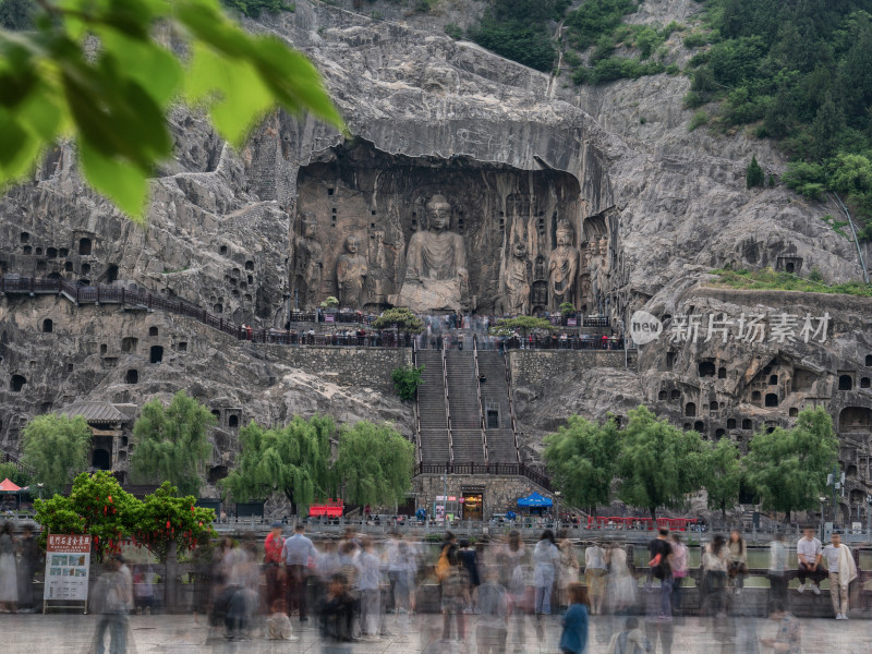 洛阳龙门石窟旅游风景