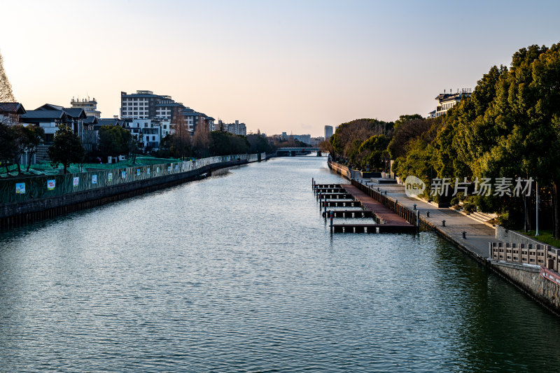 江苏扬州古运河景观