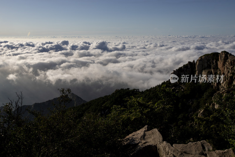 泰山云海奇观